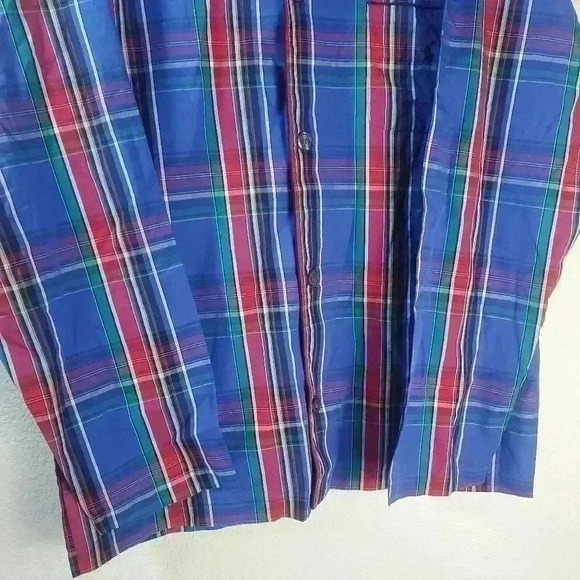 Polo Ralph Lauren Mens Blue Pajama Sleep WearTop Sz Med - Picture 3 of 5